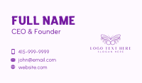 Fancy Butterfly Boutique Business Card Preview