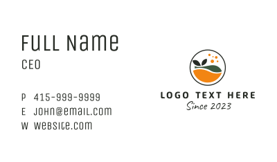 Vegan Healthy Drink  Business Card Image Preview