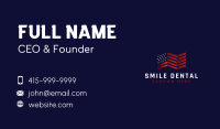United States America Flag Business Card Image Preview