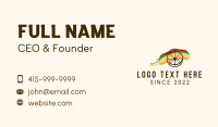 Hot Dog Wheel Cart Business Card Design