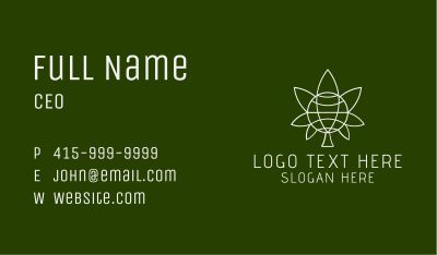Global Weed Company Business Card Image Preview