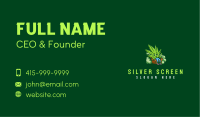 Smoke Cannabis Plant Business Card Image Preview