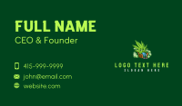 Smoke Cannabis Plant Business Card Image Preview