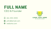 Backyard Lawn Landscaper Business Card Design