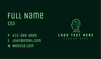  Mental Health Leaf Business Card Image Preview