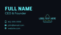 Cyberspace Game Program  Business Card Design