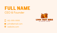Oregon Seafood Crab Business Card Preview
