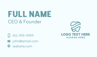 Blue Tooth Waves Business Card Image Preview