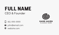 Letter G Multimedia Company Business Card Image Preview