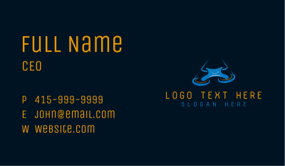 Fast Flying Drone Business Card Image Preview