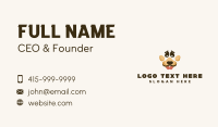 Dog Paw Puppy Business Card Image Preview