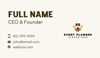 Dog Paw Puppy Business Card Design