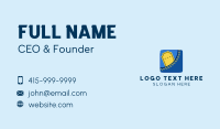 Ticket Coupon Voucher App  Business Card Preview