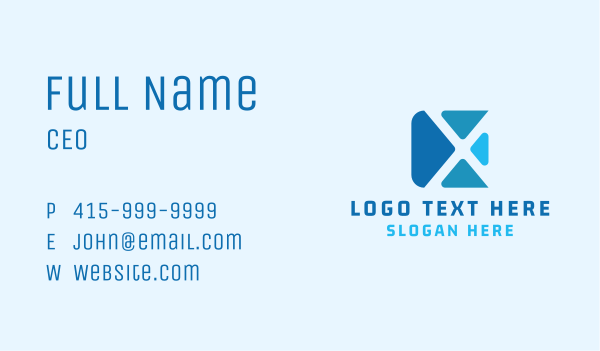 Technology Business Company Business Card Design Image Preview
