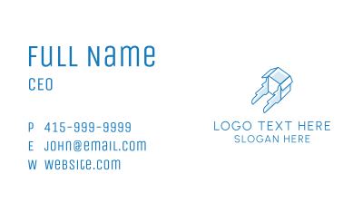 Box Wings Mover Business Card