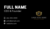 Luxury Wing Shield  Business Card Image Preview