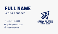 Blue Digital Cursor  Business Card Image Preview