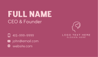 Mental Health Heart Therapist Business Card Image Preview