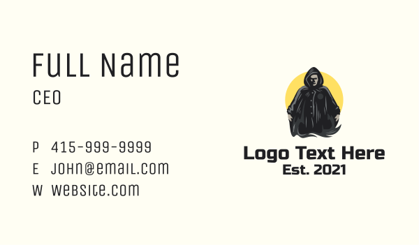 Raincoat Man Character Business Card Design Image Preview