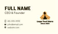 Raincoat Apparel Business Card Image Preview