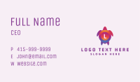 Gradient Sea Turtle Business Card Image Preview