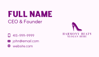 Fashion Stiletto Shoe Business Card Image Preview