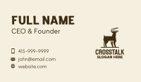 Deer Movie Clapboard Business Card Image Preview