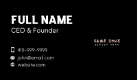 Creative Urban Graffiti Business Card Image Preview