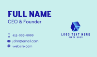 Technology 3D Cube  Business Card Image Preview