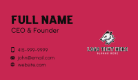 Fierce Wolf Mascot Business Card Image Preview