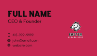 Fierce Wolf Mascot Business Card Image Preview