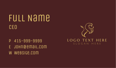 Luxury Lion Firm Business Card Image Preview