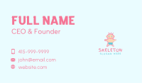 Cute Baby Scribble  Business Card Image Preview