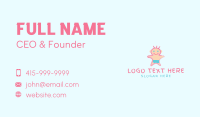 Cute Baby Scribble  Business Card Design