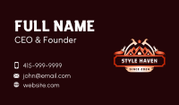 Hammer Remodeling Carpentry Business Card Image Preview