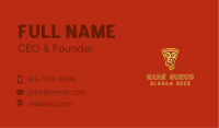 Delicious Pizza Slice  Business Card Image Preview