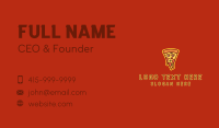 Delicious Pizza Slice  Business Card Preview