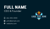 Ice Flame HVAC Business Card Image Preview