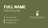 Shovel Sprout Plant Business Card Image Preview