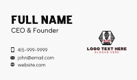 Laser CNC Automation Business Card Design