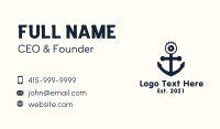 Kiddie Eye Anchor  Business Card Image Preview