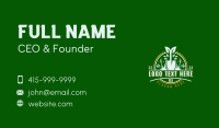 Shovel Planting Garden Business Card Design