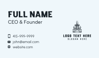 Skull Army Rifle Business Card Preview