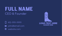 Building Boot Business Card Image Preview