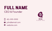 Scary Skull Character  Business Card Image Preview
