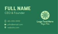 Leaf Vines Pattern  Business Card Image Preview