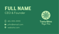 Leaf Vines Pattern  Business Card Image Preview