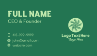 Leaf Vines Pattern  Business Card Image Preview