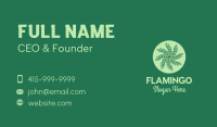 Leaf Vines Pattern  Business Card Image Preview