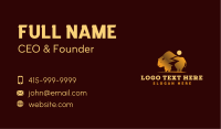 Bison Bull Path Business Card Image Preview